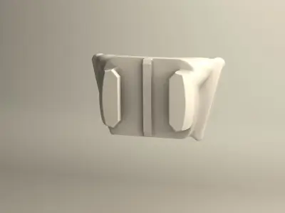 Gopro Mount HJC RPHA 70  3D print model