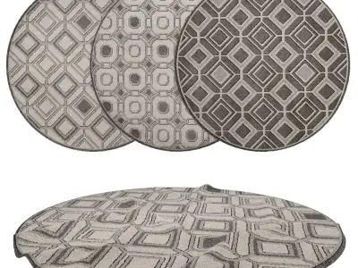 Rugs No 53 Low-poly 3D model