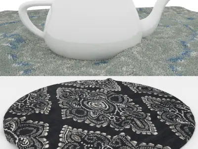 Rugs No 90 Low-poly 3D model