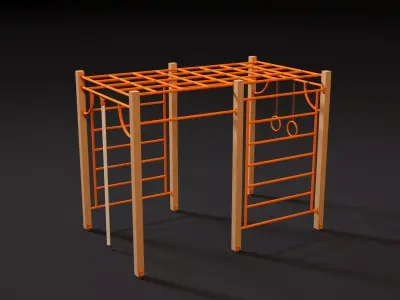 Sports complex 7 3D model