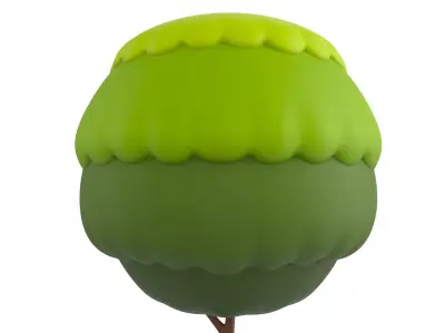 Tree In Pot 3D model