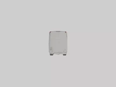 Tour Bus Model 1 Low-poly 3D model