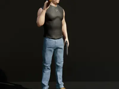 TORETTO  VIN DIESEL FAST AND FURIOUS  3D print model