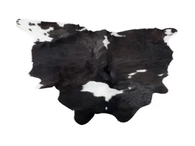 Animal skin rug 07 3D model