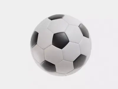 Soccer Ball Football Low-poly 3D model