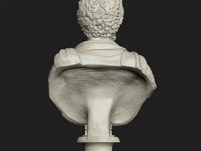 Printable bust of Septimius Severus Emperor 3D print model