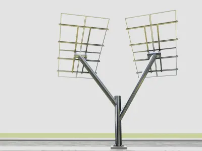 SOLAR ENERGY TREE 3D model