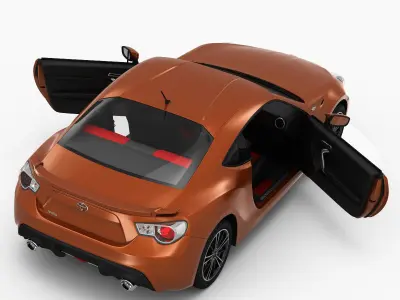 Toyota GT86 2013 3D model