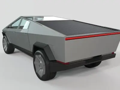 Tesla Cybertruck 3D model