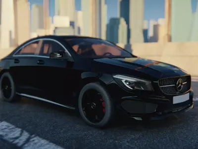 Mercedes Benz CLA Class AMG 3D model 3D model