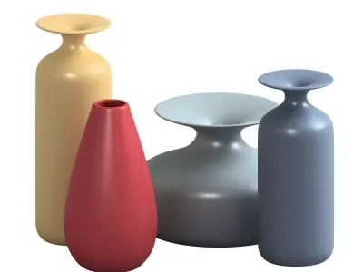 vase 12 3D model purchase