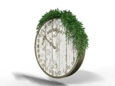 Advent Calendar Christmas Low-poly 3D model