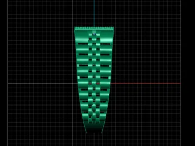 Print Ready STL 3DM  Gents Rings Diamond Men Ring  3D print model 195