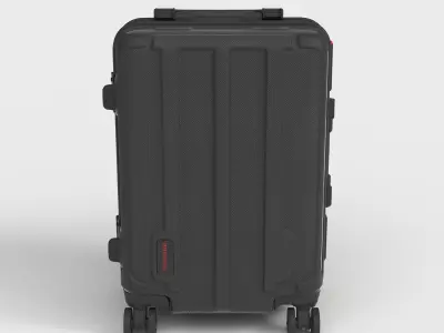 LUXURY TRAVEL SUITCASE 3D model