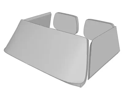 Peugeot 404 Pick UP 3D print model