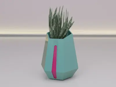 Flower pot or vase  3D print model