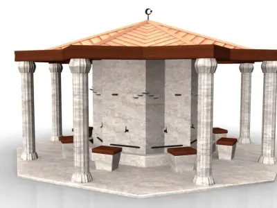 FOUNTAIN - SHADIRVAN - 02 3D model