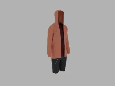 Sport Suit Low-poly 3D model 28