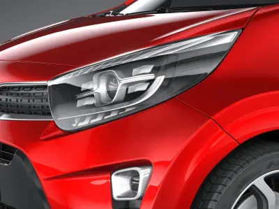 Kia Picanto 2021 3D model