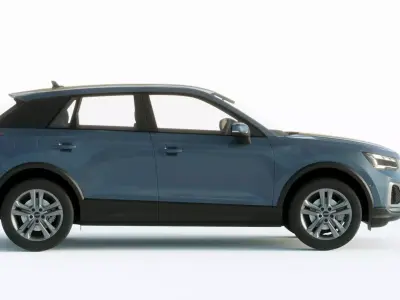 Audi Q2 2021 3D model
