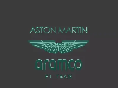 Aston Martin Formula 1 Logo 3D model