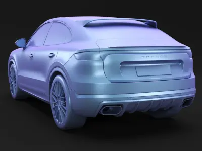 German sport SUV 3D model purchase