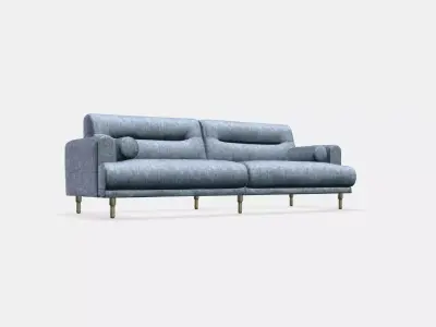 LANGARYD 3-seat sofa 3 Low-poly 3D model