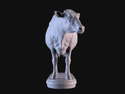 Cow Statue 3D print model