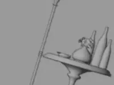 TABLES 3D model