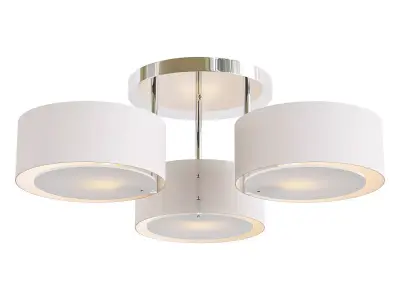 foresta-sl483-502-03 three light ceiling fixture 3D model