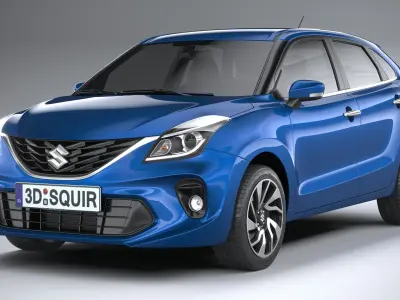 Suzuki Baleno 2019 3D model