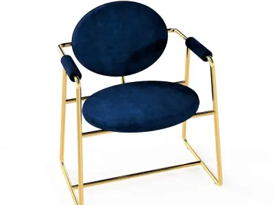 Baxter Gemma Chair 3D model