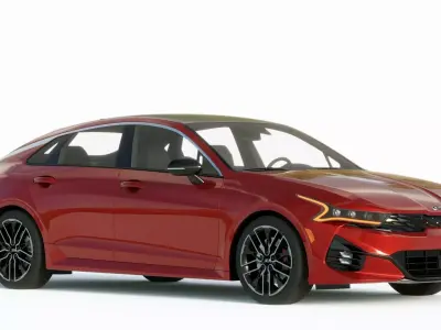 Kia K5 GT 2021 3D model