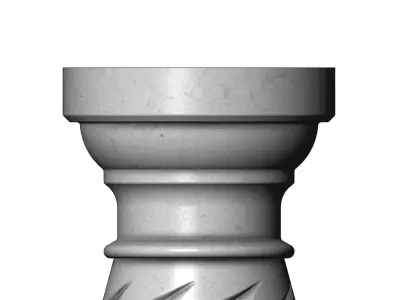 Spiral classical column  3D print model