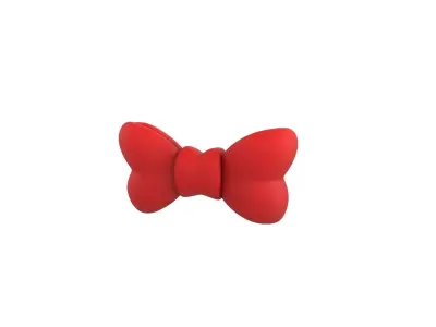 Cartoon Bow 3D model