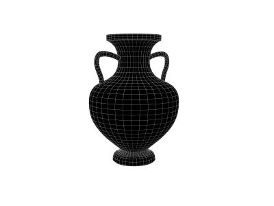 Roman Pottery v2 003 Low-poly 3D model