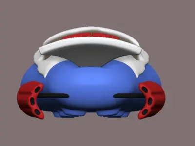 The Falconcar of Blue Falcon and Dynomutt 3D print model