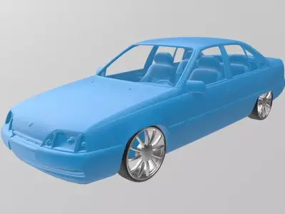 STL OPEL OMEGA 3D print model