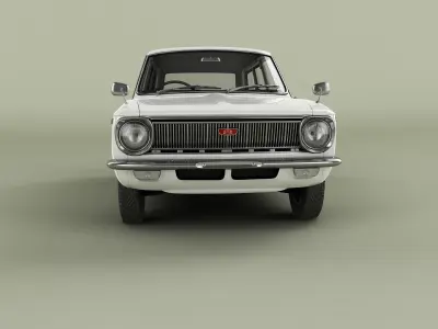 Toyota Corolla Wagon KE16 3D model