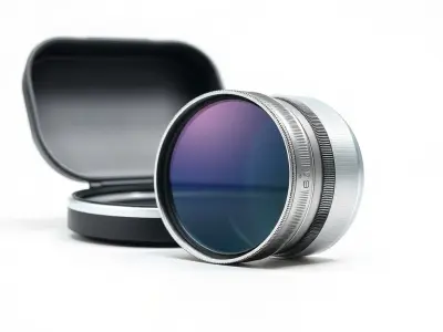 Interchangeable Lens Filter Compact Case Model Pack Low-poly 3D model