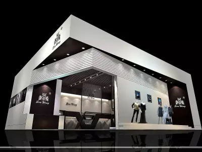 Exhibition - Area - 13X12-3DMAX2009-09 3D model