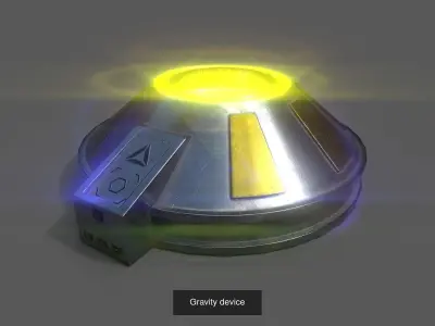 Gravity device Texture Pack 3D Model Collection