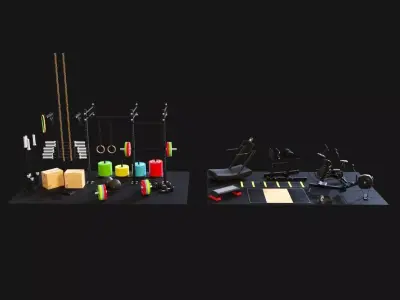 Crossfit Pack 3D model