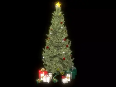 Christmas Tree 3D model 43