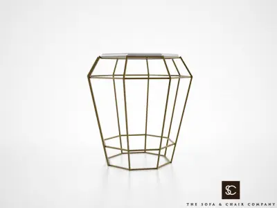 The Sofa and Chair Company Tetra Sidetable 3D model