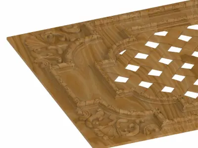 Decorative panel STL 3D model purchase