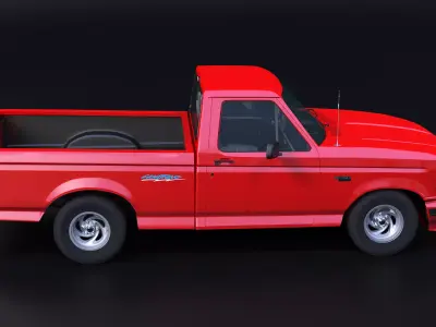 F-150 SVT Lightning 1993 3D model
