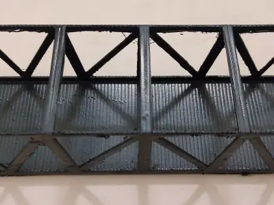 Industrial Truss Bridge 3D print model