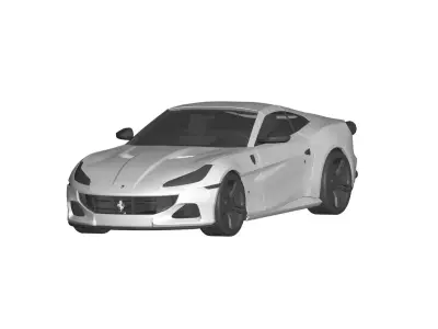 Ferrari Portofino  3D model
