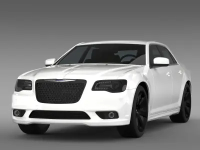 Chrysler 300 SRT8 2012 3D model